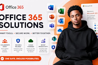 setup your office365 m365, email,intune,azure,ms office