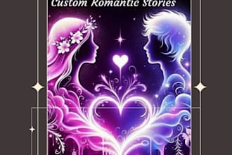 write a custom romantic love story for you