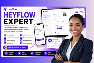 design converting heyflow funnels forms landing pages heyflow intergration