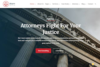 design squarespace personal injury lawyer website law firm attorney landing page