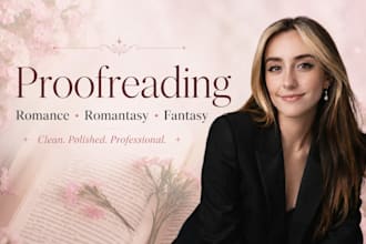 professionally proofread your manuscript