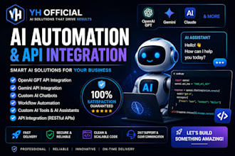 build ai automation workflows and integrate openai API