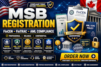 do US montana canada msb registration, fincen registration and aml compliance