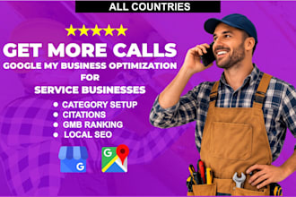 optimize google my business profile for service business