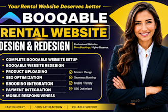 build booqable rental website, online booking, website redesign, rental website
