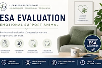 conduct an emotional support animal esa evaluation