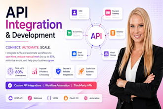 handle the API integration and development