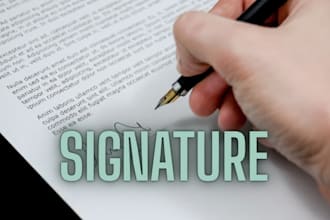 turn your handwritten to electronic signature