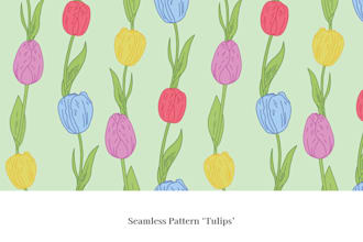 create seamless hand drawn patterns