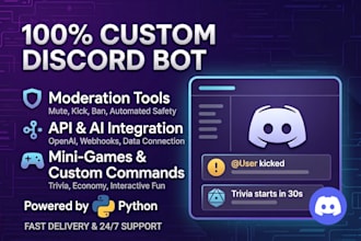 develop your own personalized discord bot