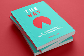 design a premium minimalist book cover or ebook cover