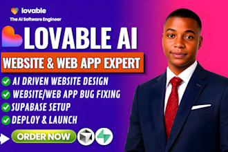 fix lovable ai website, lovable web app in 24hours, lovable dev saas mvp issues