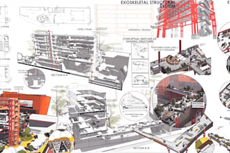 do complete architectural project with sheets and layouts