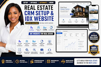 setup lofty, follow up boss, kvcore, lion desk crm, idx website for real estate