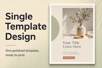 design custom canva templates for your business