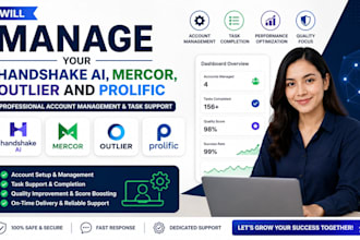 manage your handshake ai, mercor, outlier and prolific