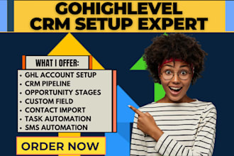 setup gohighlevel ghl zapier hubspot zoho salesforce workflow automation crm