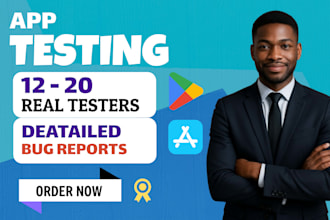 12 testers 20 testers 12 app testers mobile app 12 testers google play 20 tester