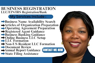 register US llc in new mexico, florida, georgia, indiana and get ein number