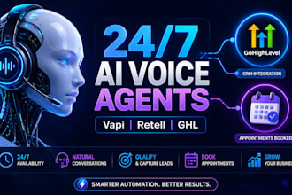 build retell ai agent, vapi ai calling agent, and ghl ai voice agent