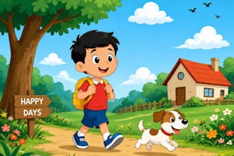 do 2d animation and traditional animation for you