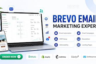 setup brevo email marketing automation campaigns CRM and newsletters