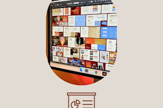 create a modern canva presentation for business or school