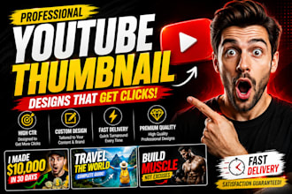 help you with designing a  youtube thumbnail
