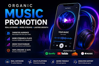 itunes music promotion spotify music promotion  tidal music apple music youtube