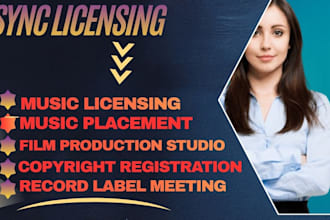 submit your music for sync licensing opportunities and music placement