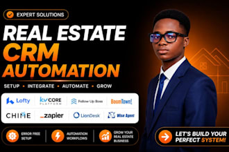 setup lofty kvcore follow up boss boomtown chime zapier liondesk wise agent crm