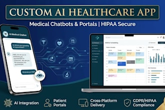 build a hipaa compliant ai healthcare app or medical chatbot
