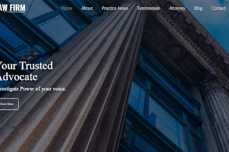 build squarespace immigration lawyer website attorney legal consultation site