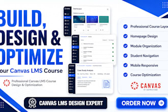 organize, design and optimize your canvas lms course