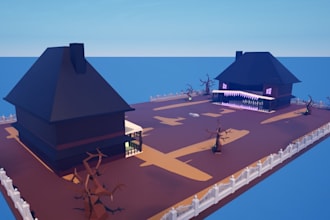 do objects and estructures for your roblox or fortnite game