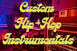 produce custom trap and hip hop instrumentals