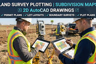 land survey draw survey plans site plan topography land surveyor grading plan
