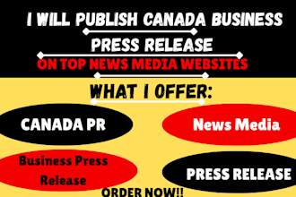 publish canada press release on top news websites