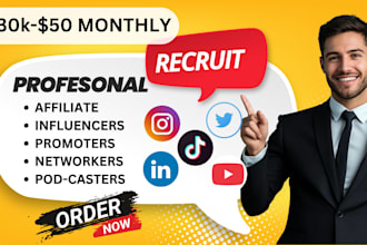 recruit high converting affiliate