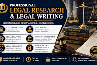 do legal research legal writing case law analysis and legal drafting