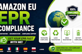 handle amazon eu epr registration weee lucid and packaging compliance support