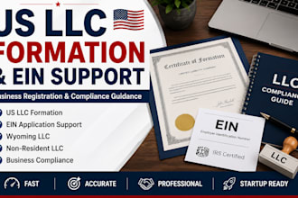prepare your US llc formation and ein compliance documents