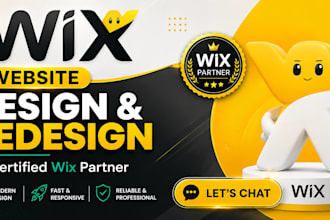 build wix website design wix website redesign or wix business website design