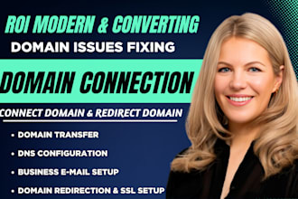 connect domain,redirect domain,transfer domain, fix domain issues,connect domain