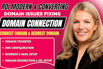 connect domain,redirect domain,transfer domain, fix domain issues,connect domain