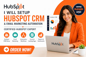 setup hubspot crm, hubspot email marketing automation, certified hubspot
