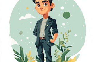 flat vector character illustration for anything
