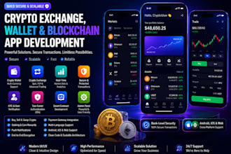 do crypto exchange, crypto wallet or apps fintech apps, blockchain expert agency