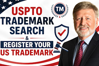 perform a uspto trademark search and register your US trademark