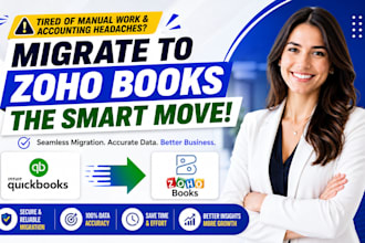 setup zoho books migrate from quickbooks on zoho books